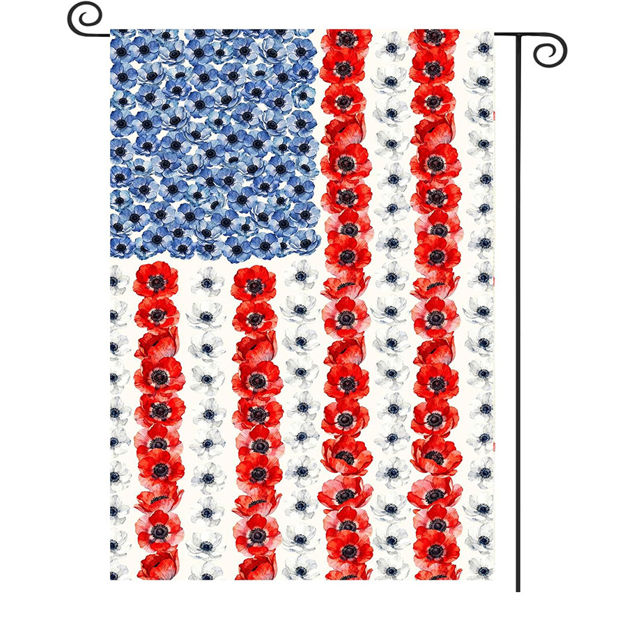 250th Anniversary Garden Flag Bulk — 51 Double-Sided Patriotic Designs, 1776-2026 Outdoor Yard Decor Wholesale